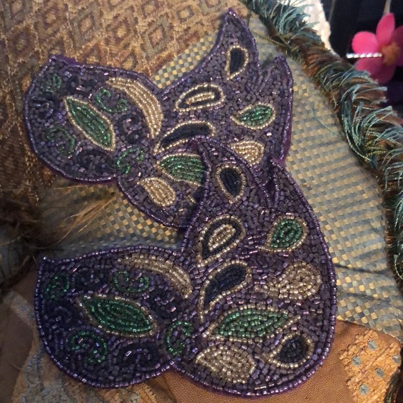 (4) Beautiful Beaded Cup Holders from Pier One Imports! - Picture 5 of 17